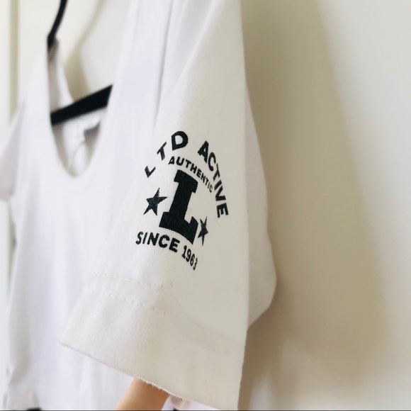 Sports Crop-top in white from The Limited - Picture 3 of 6